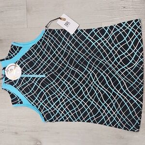 Tail White Label UPF50 XS Funnel Top With Chest Inserts Brand New With Tags